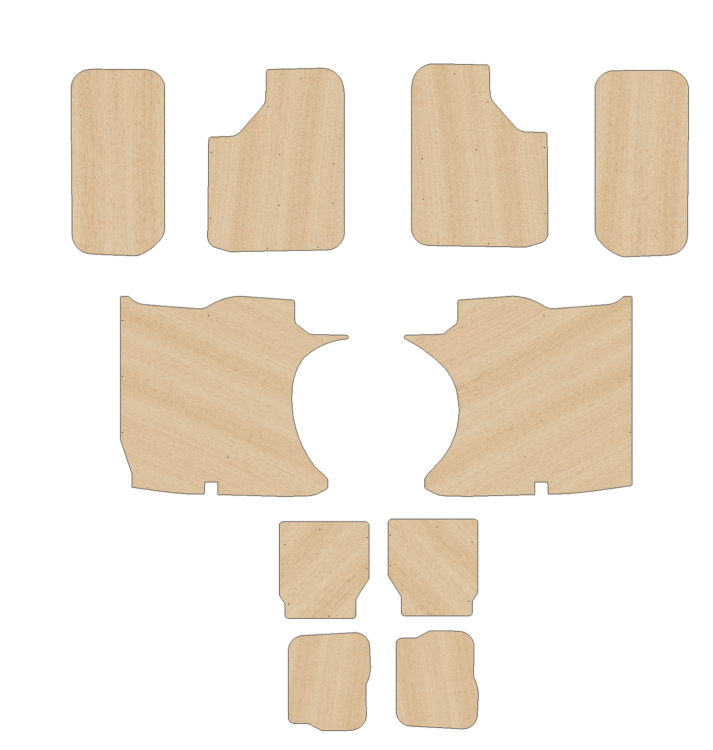 Peugeot Expert 2016-Present - Full Ply Lining Kit