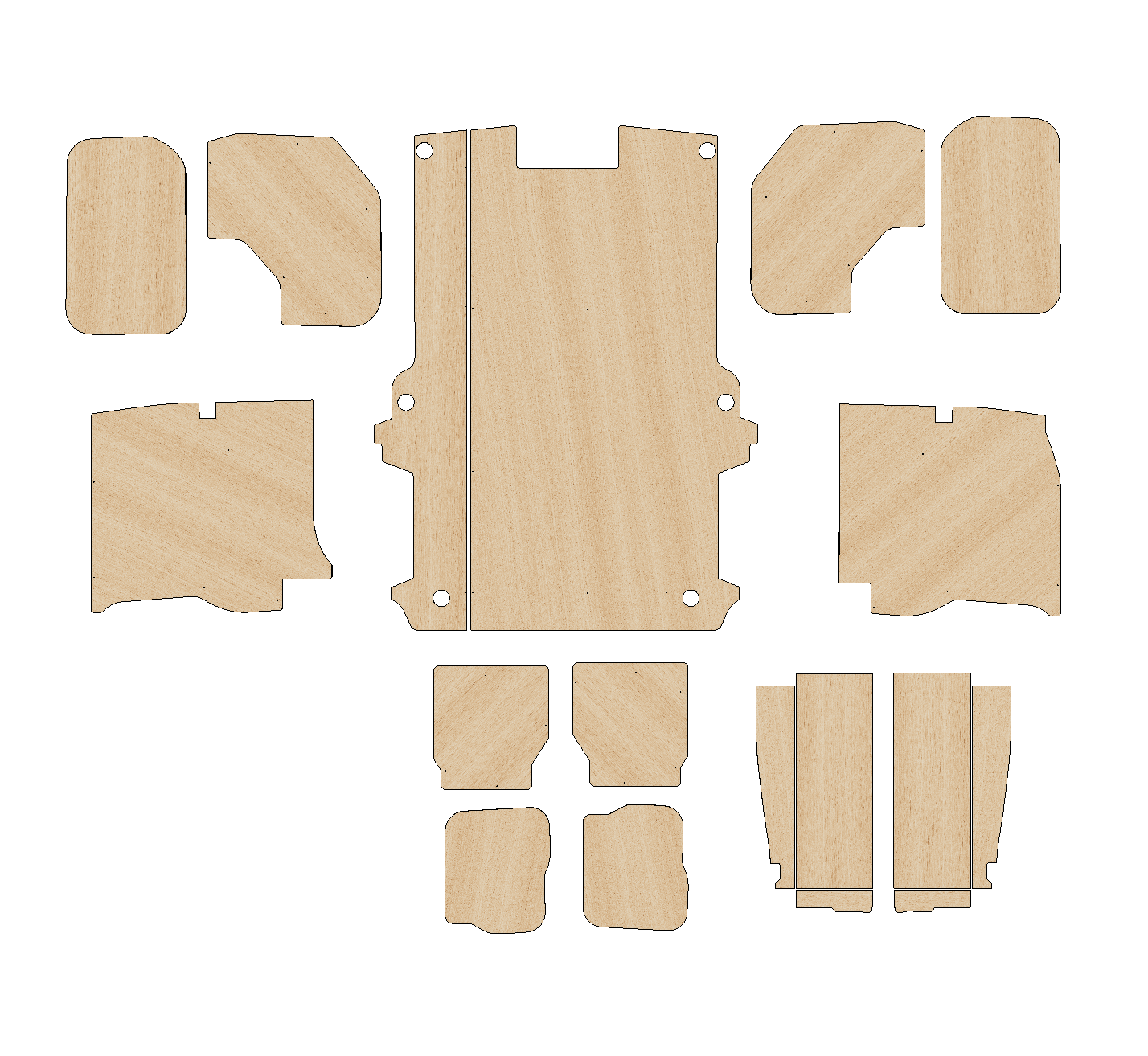 Toyota ProAce 2016-Present - Full Ply Lining Kit