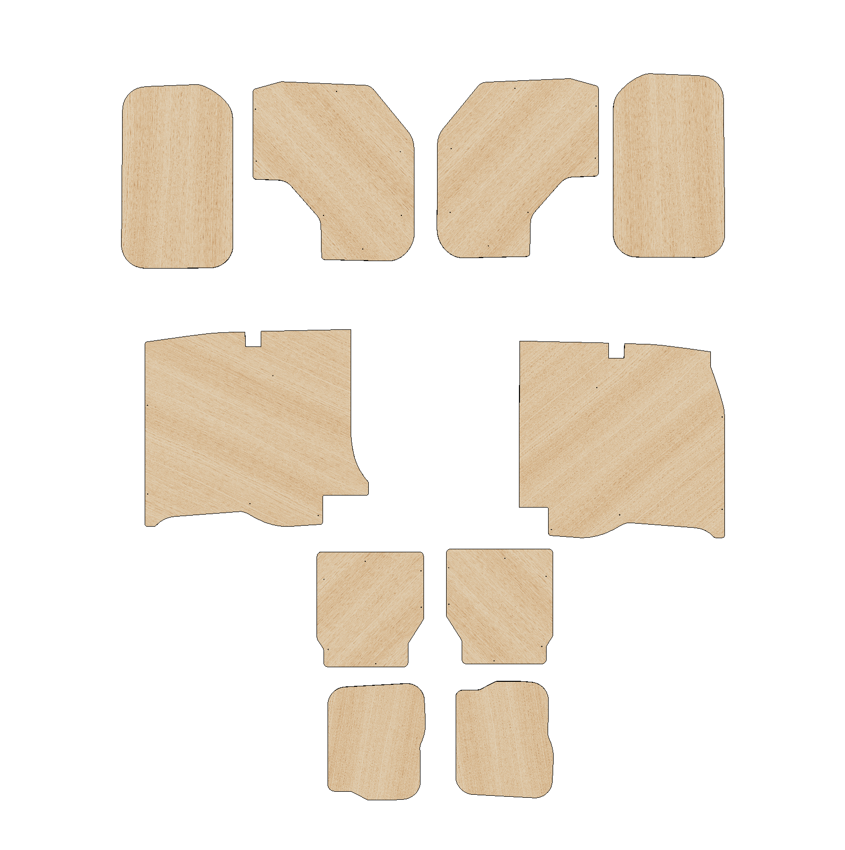Toyota ProAce 2016-Present - Full Ply Lining Kit