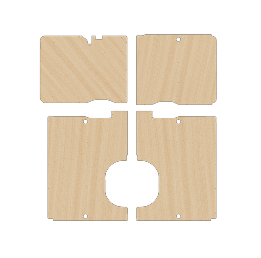 Toyota ProAce Max 2023-Present LWB Any Height - Side Panels Ply Lining Kit