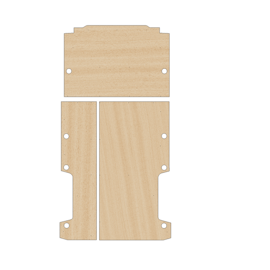 Toyota ProAce Max 2023-Present LWB Without Bulkhead - Floor Ply Lining Kit