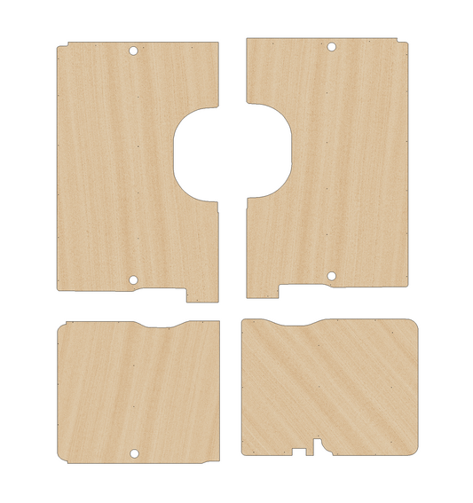 Toyota ProAce Max 2023-Present XLWB Any Height - Side Panels Ply Lining Kit