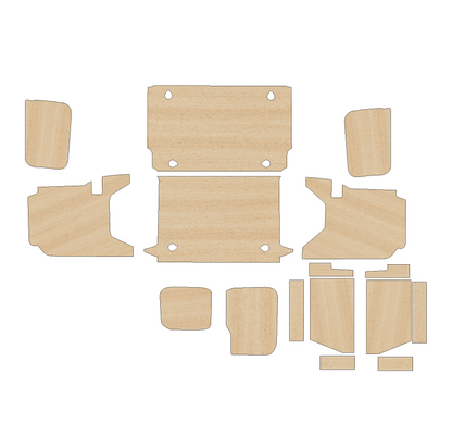 Fiat Doblo 2010-2022 - Full Ply Lining Kit