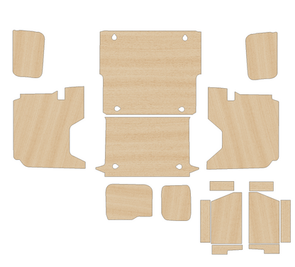 Fiat Doblo 2010-2022 - Full Ply Lining Kit
