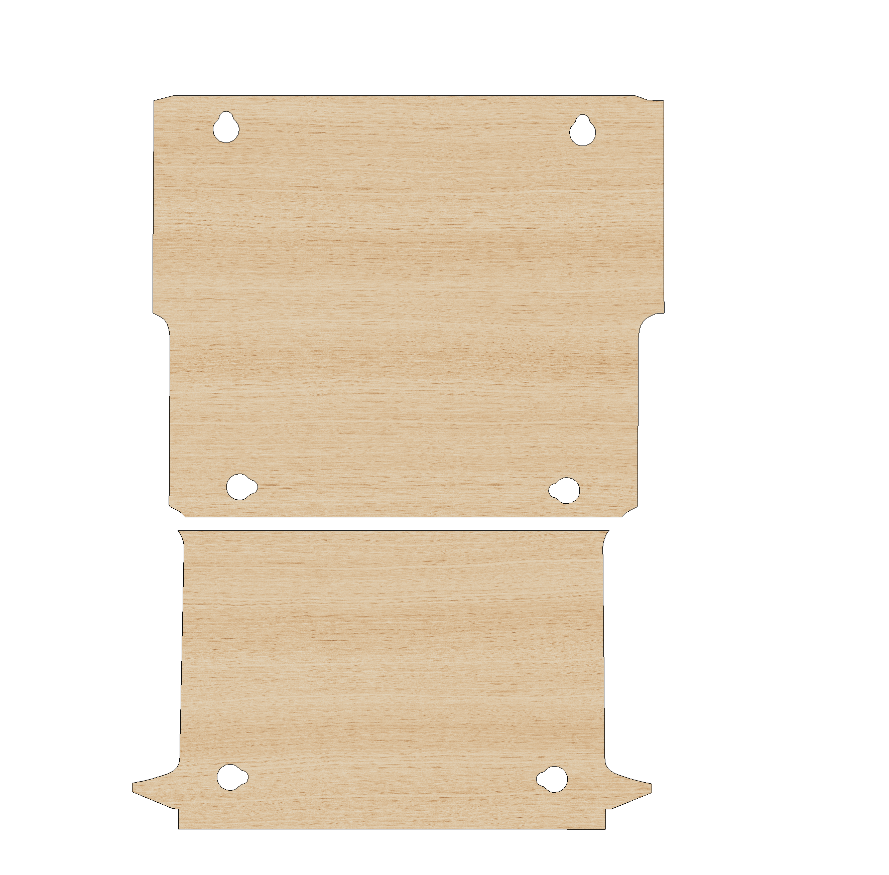 Vauxhall Combo 2012-2018 LWB - Floor Ply Lining Kit