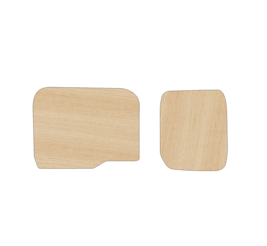 Vauxhall Combo 2012-2018 LWB - Rear Door Panels Ply Lining Kit