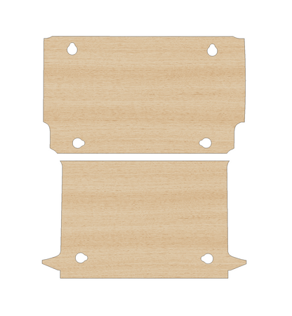 Vauxhall Combo 2012-2018 SWB One Sliding Door - Floor Ply Lining Kit Ply Lining Kit