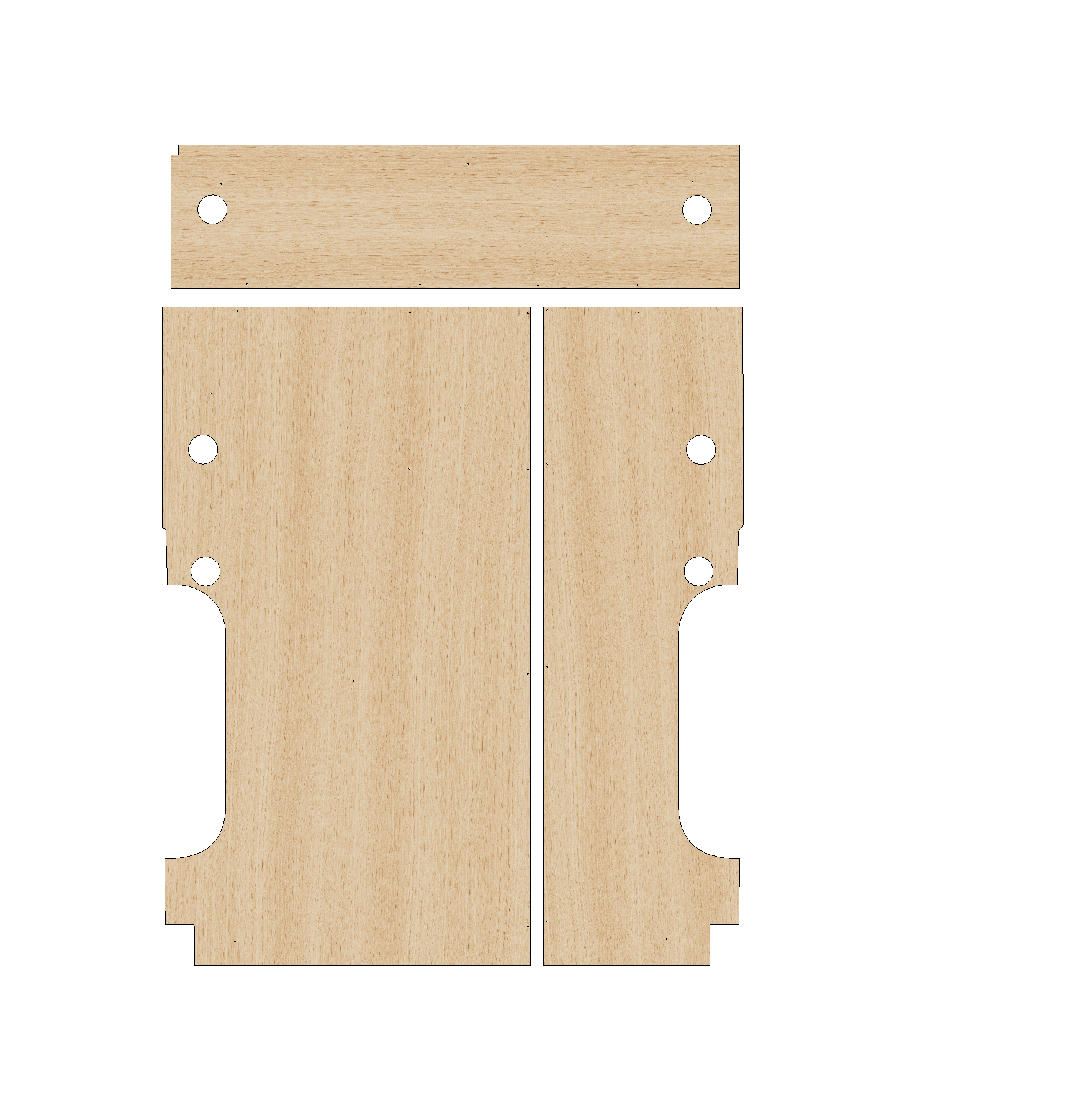 Vauxhall Movano 2010-2021 SWB - Floor Ply Lining Kit