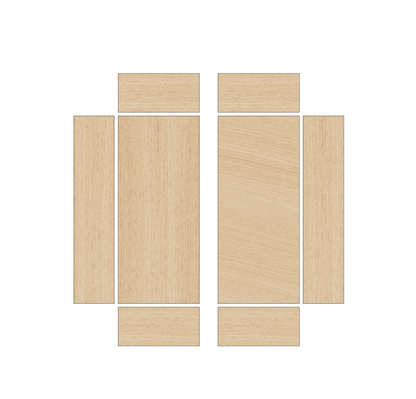 Vauxhall Movano 2010-2021 SWB, MWB, LWB, XLWB (Not Double Wheel) - Wheel Boxes Ply Lining Kit