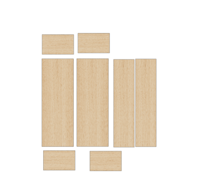 Vauxhall Vivaro 2002-2014 LWB - Wheel Boxes Ply Lining Kit