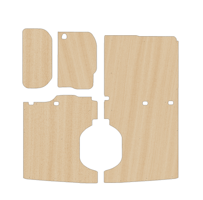 Vauxhall Vivaro 2014-2019 LWB - Side Panels Ply Lining Kit