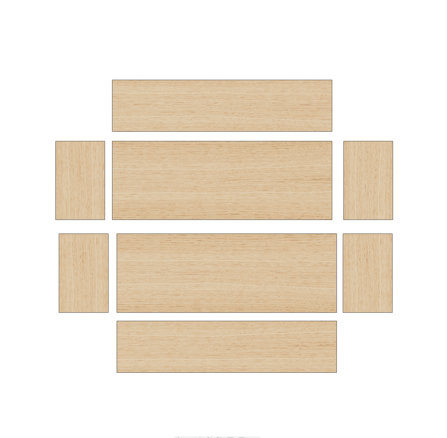 Vauxhall Vivaro 2014-2019 LWB - Wheel Boxes Ply Lining Kit