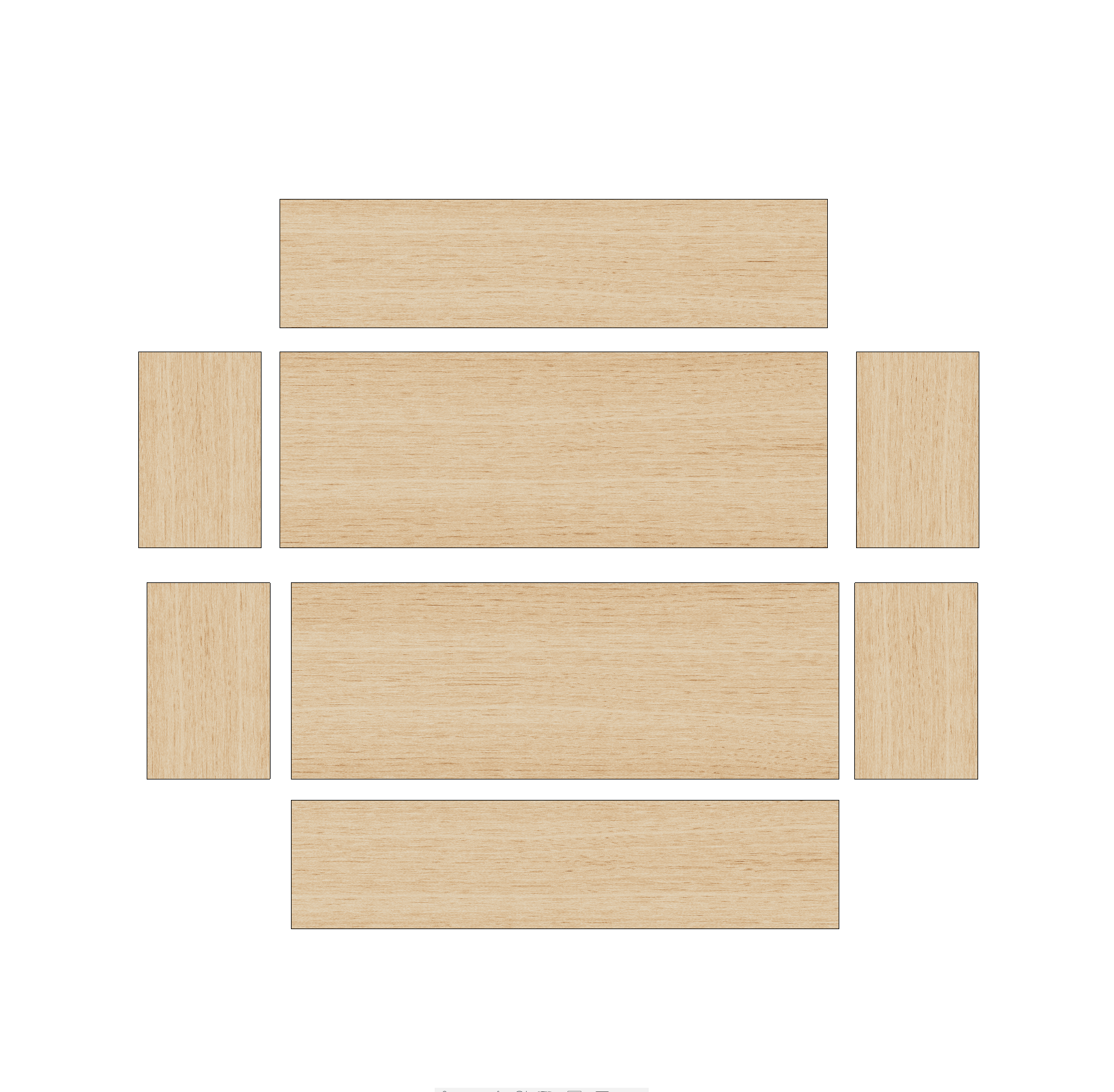 Vauxhall Vivaro 2014-2019 LWB - Wheel Boxes Ply Lining Kit