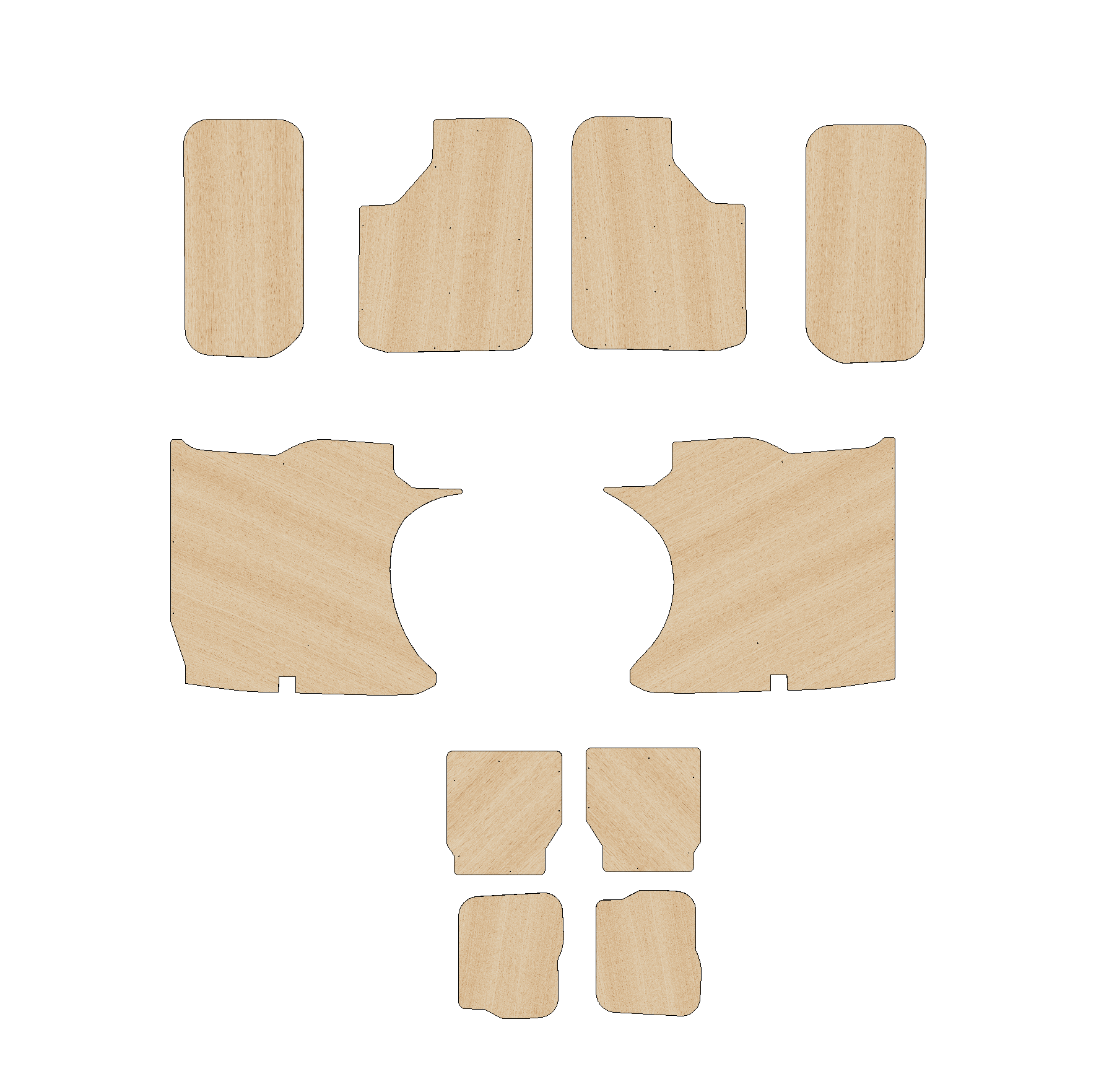 Vauxhall Vivaro 2019-Present - Full Ply Lining Kit