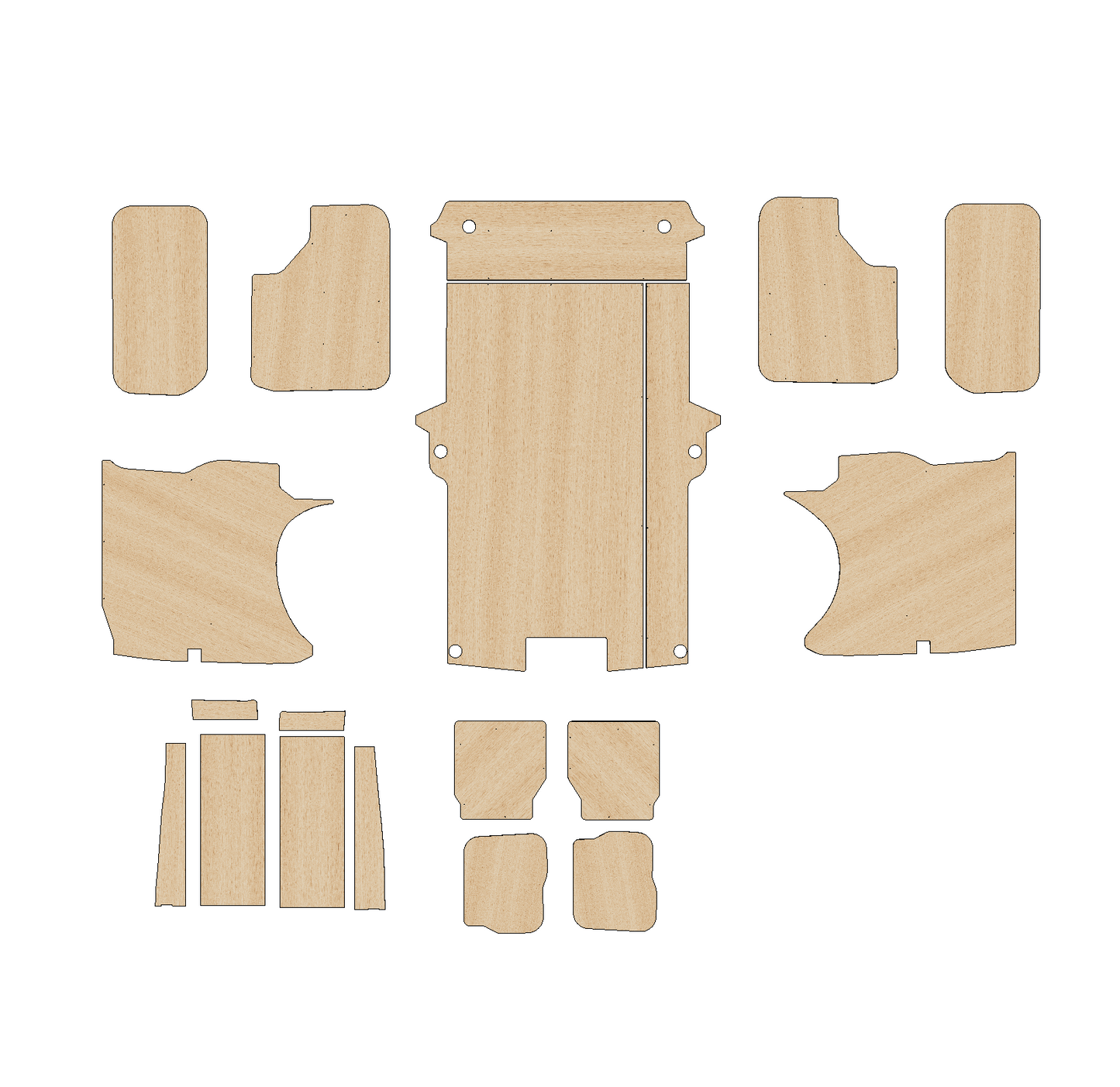Vauxhall Vivaro 2019-Present - Full Ply Lining Kit