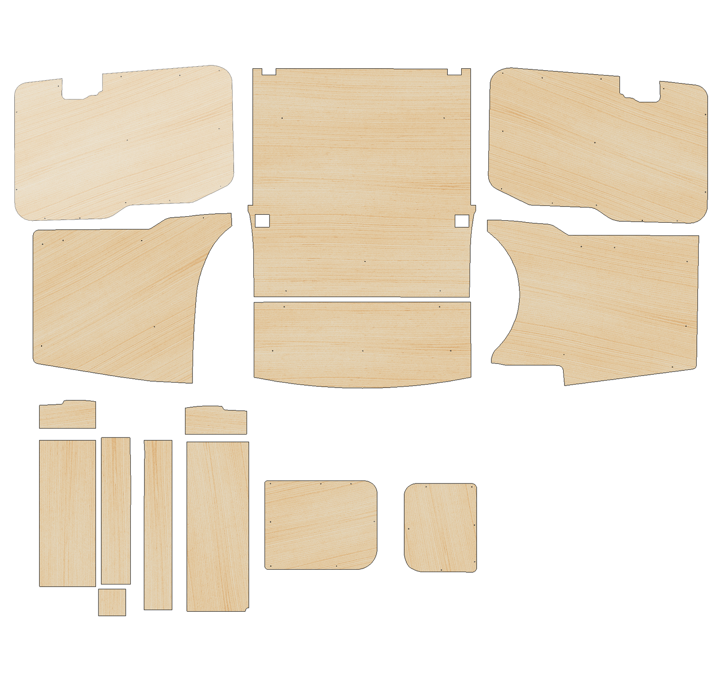 Volkswagen Caddy 2010-2020 - Full Ply Lining Kit