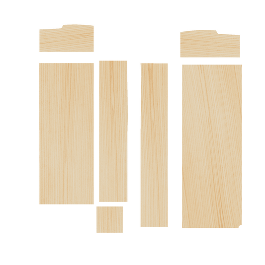 Volkswagen Caddy 2010-2020 - Wheel Boxes Ply Lining Kit