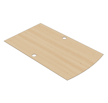Volkswagen Caddy 2021-Present LWB - Floor Ply Lining Kit
