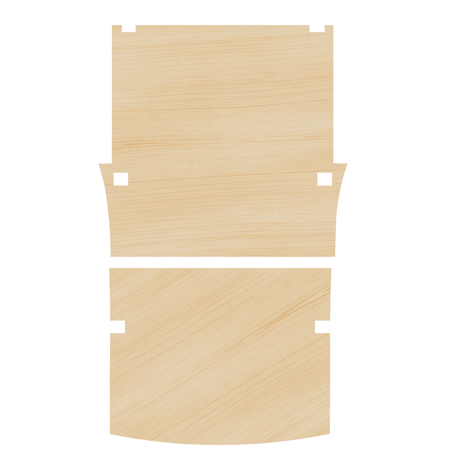 Volkswagen Caddy Maxi 2007-2020, - Floor Ply Lining Kit