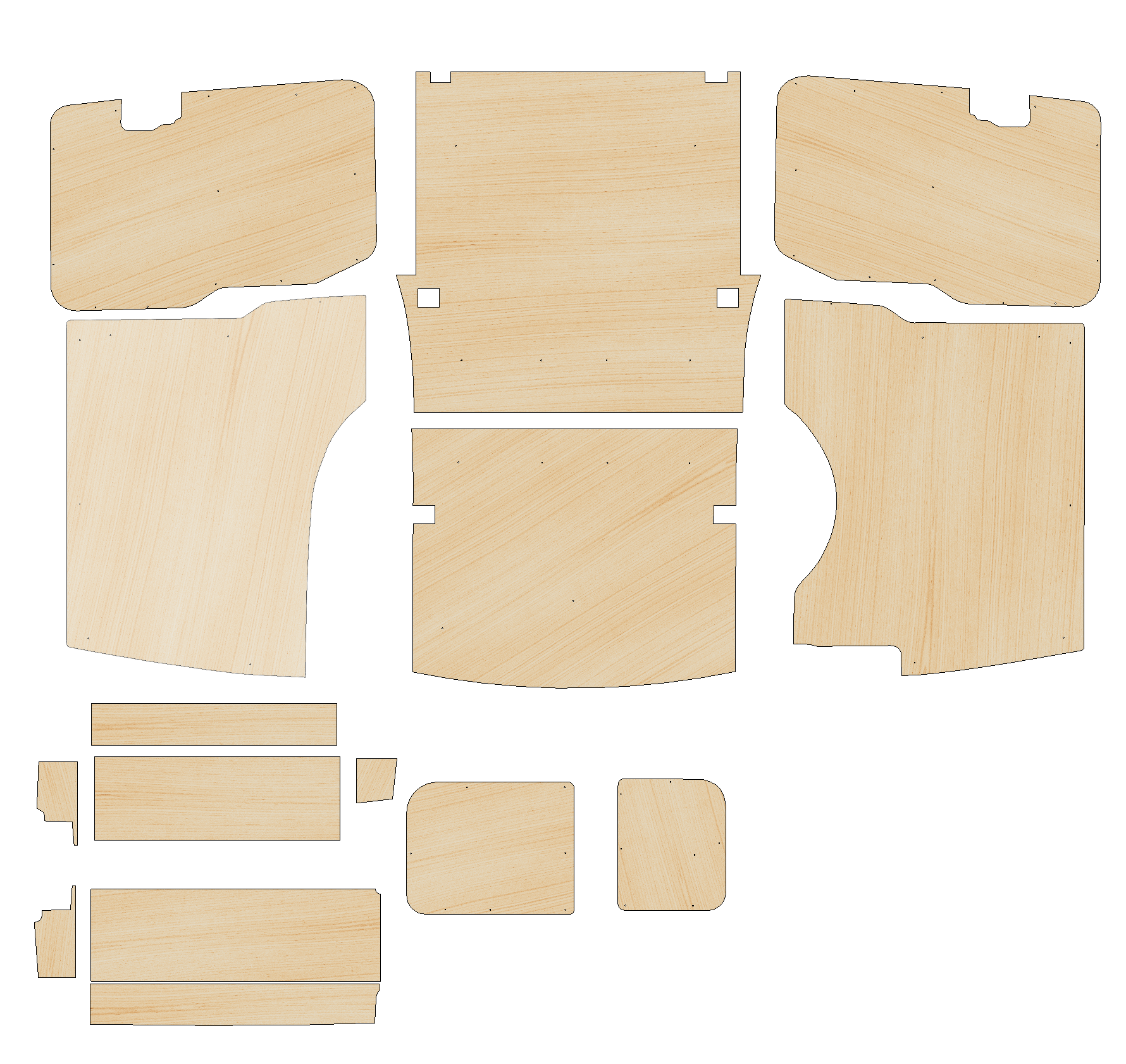 Volkswagen Caddy Maxi 2007-2020 - Full Ply Lining Kit