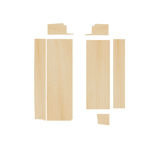 Volkswagen Caddy Maxi 2007-2020 - Wheel Boxes Ply Lining Kit