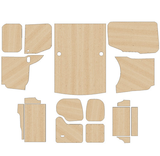 Volkswagen Caddy (and Caddy Maxi) 2021 - Present - Full Ply Lining Kit