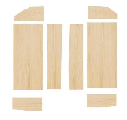 Volkswagen Transporter T5-T6 2003-2025 SWB, Wheel boxes Ply Lining Kit