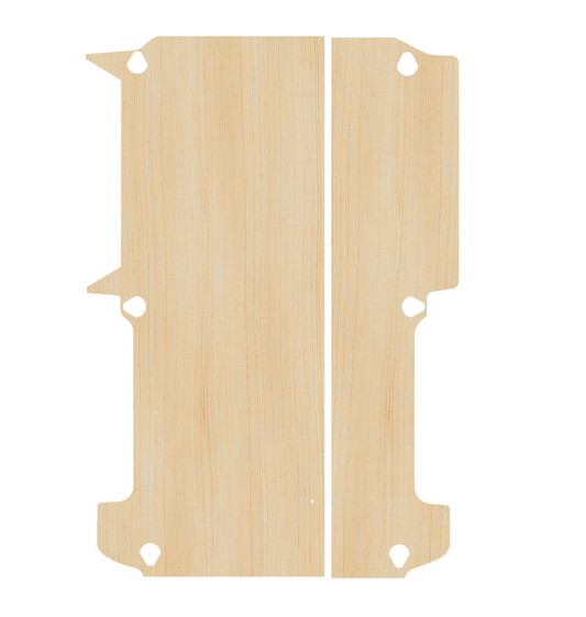 Volkswagen Transporter T5-T6 2003-2025, SWB With Bulkhead - Floor Ply Lining Kit