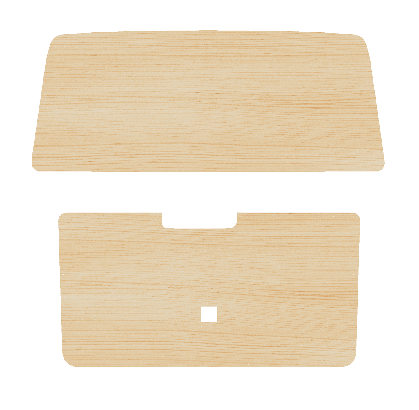 Volkswagen Transporter T6 2016-2025 - Rear Tailgate Panels Ply Lining Kit