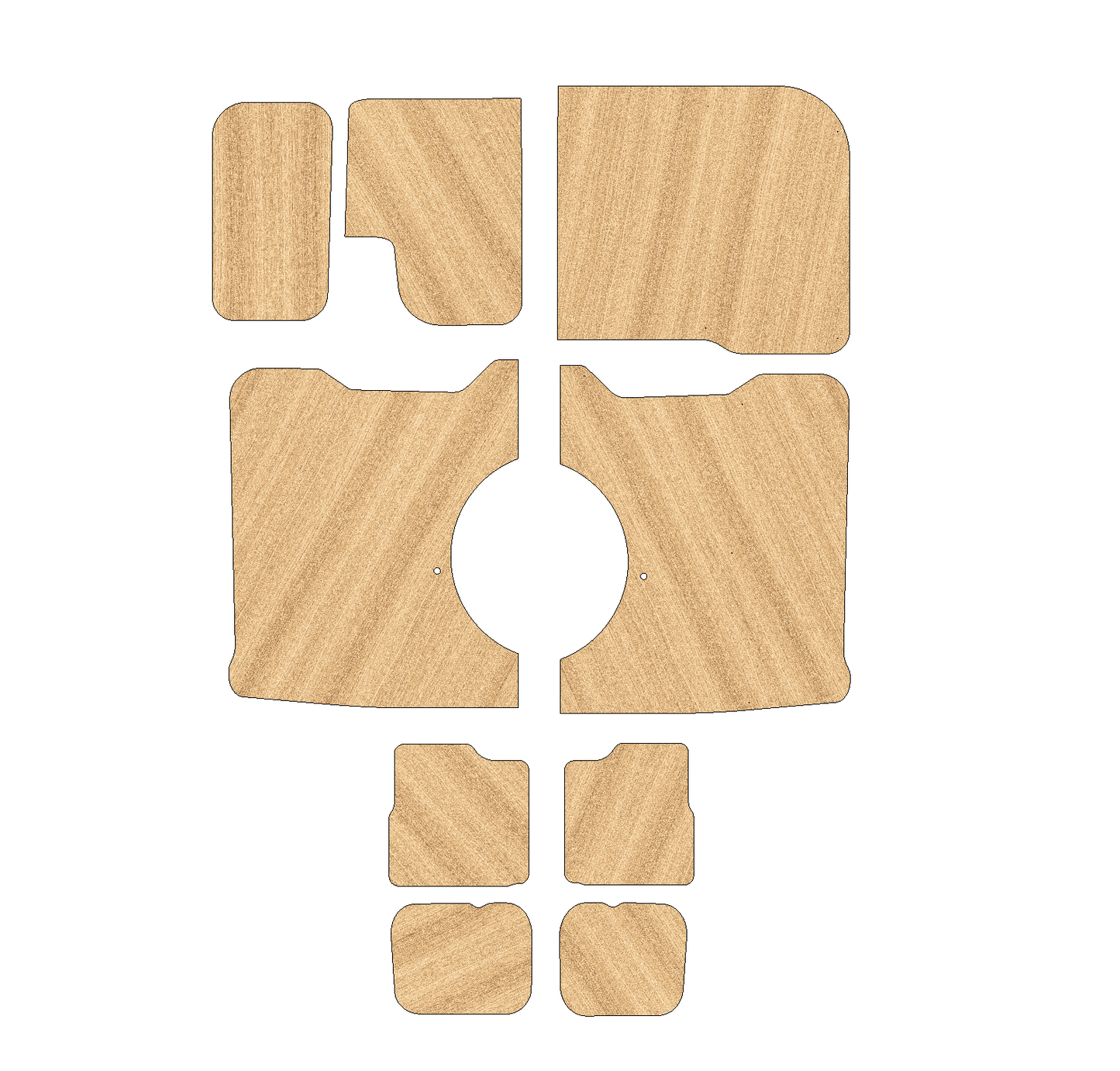 Ford Transit Custom 2023 - Present  - Full Ply Lining Kit