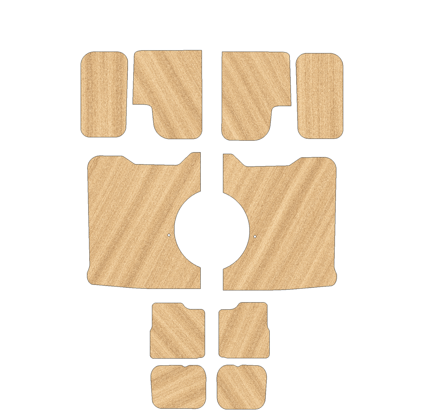 Ford Transit Custom 2023 - Present  - Full Ply Lining Kit