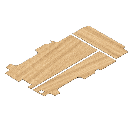 Volkswagen Transporter T7 2025 - Present - LWB Single Sliding Door - Floor Ply Lining Kit
