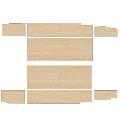 Volkswagen Transporter T7 2025 - Present - Wheel Boxes Ply Lining Kit